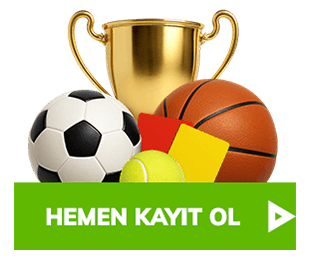 futbol, tenis ve basketbol toplu olan kartlı, kupalı bahigo sosyal medya hesapları görseli