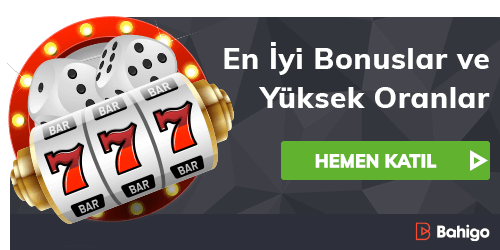 zar ve slot makinesi parçası bulunan bahigo logolu CTA